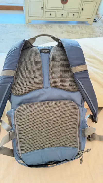 Mochila Lowepro azul para cámara - miniatura 4