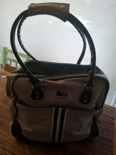 Bolso Roxy Outsider gris con asas resistentes - miniatura 1