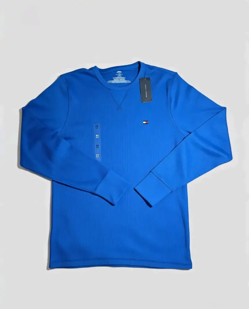 Polera azul Tommy Hilfiger talla M/L - 4