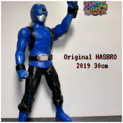Figura de acción Hasbro Power Ranger azul 30cm - miniatura 1
