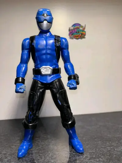 Figura de acción Hasbro Power Ranger azul 30cm - miniatura 2