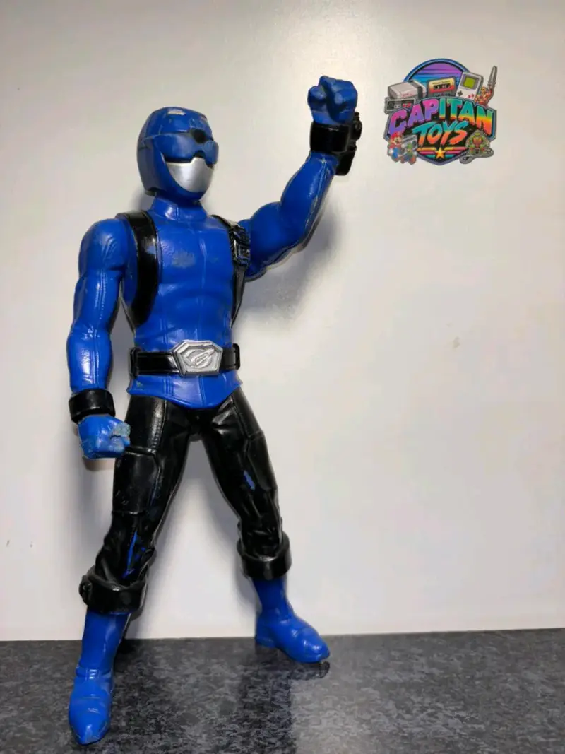 Figura de acción Hasbro Power Ranger azul 30cm - 4