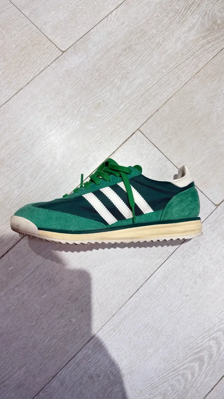 Zapatillas deportivas verdes Adidas clásicas Sl 72 - 1