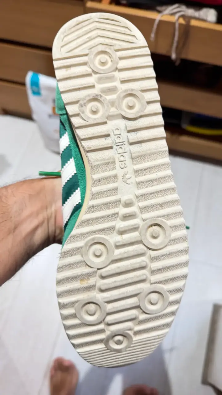 Zapatillas deportivas verdes Adidas clásicas Sl 72 - 3