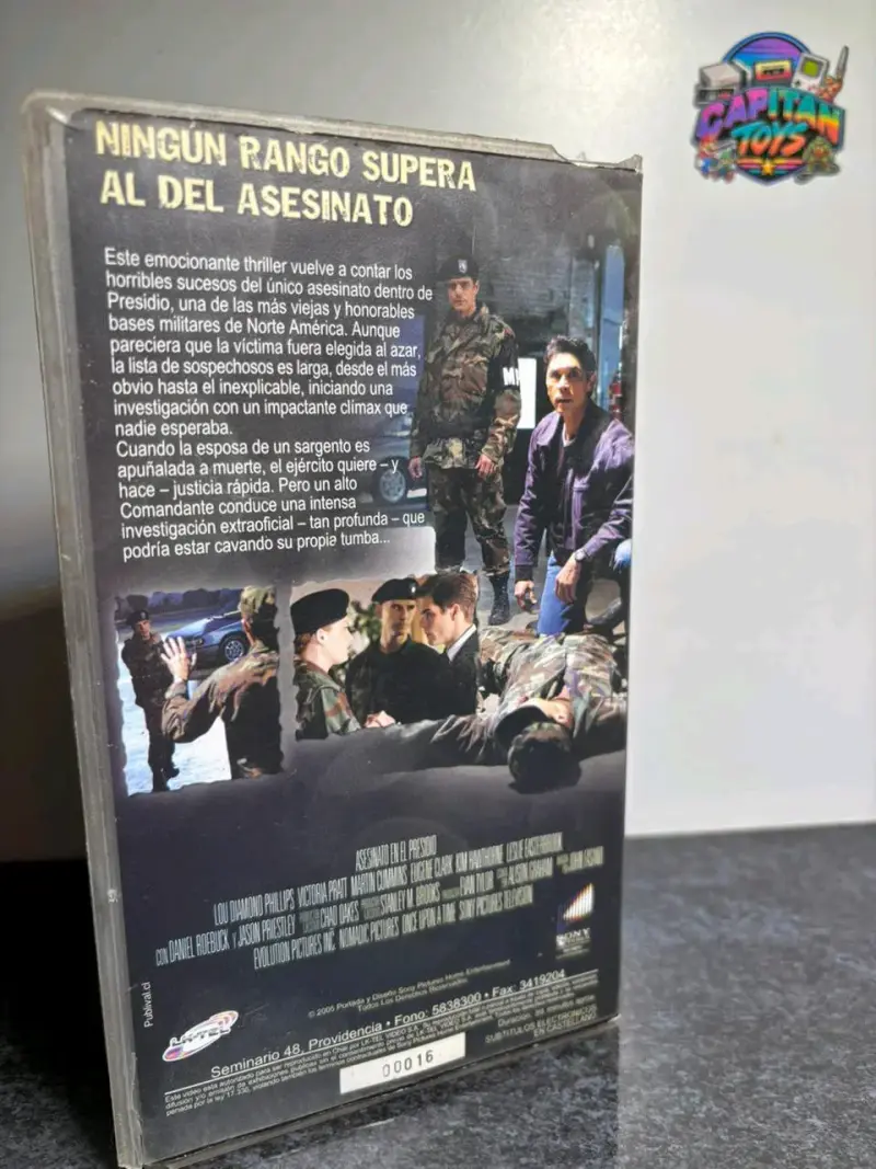 Película VHS 'Asesinato en el Presidio' - 2
