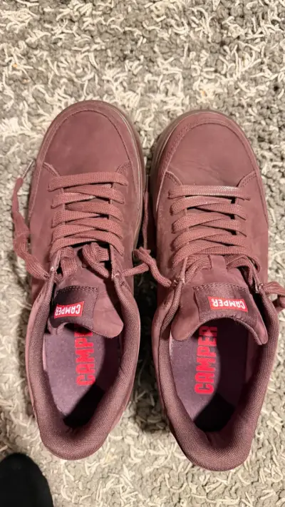 Zapatillas Camper marrones de cuero - miniatura 1