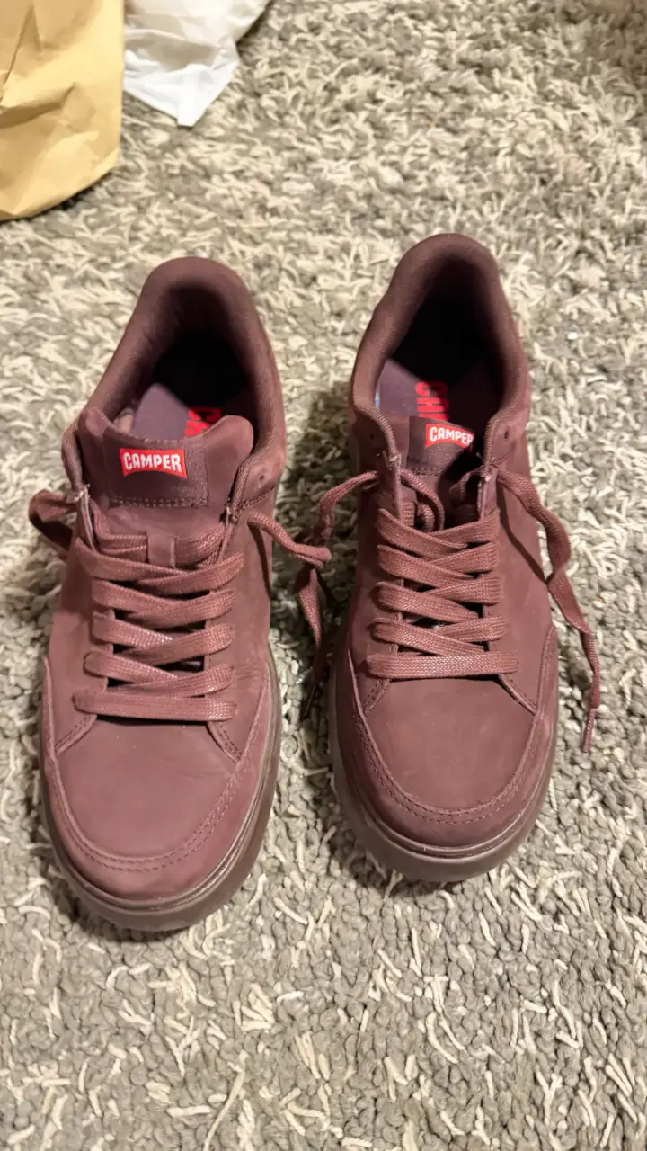 Zapatillas Camper marrones de cuero - 2