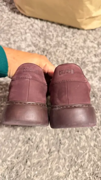 Zapatillas Camper marrones de cuero - miniatura 4