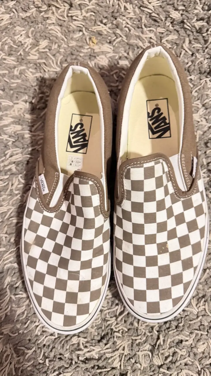 Zapatillas Vans slip-on a cuadros - 1