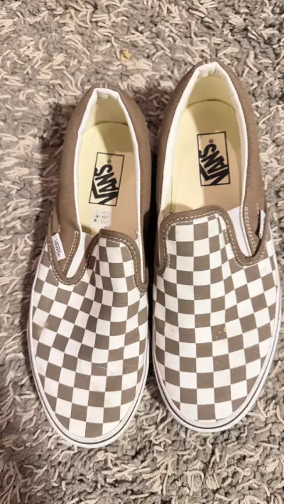 Zapatillas Vans slip-on a cuadros - miniatura 1