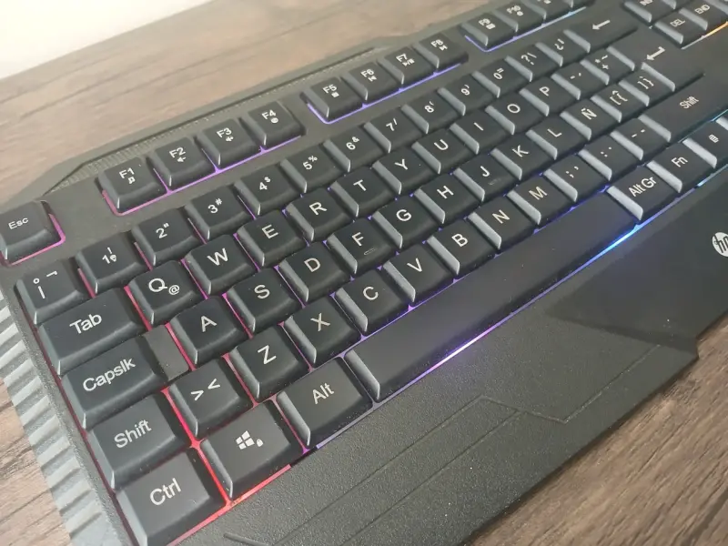 Teclado HP retroiluminado RGB - 2