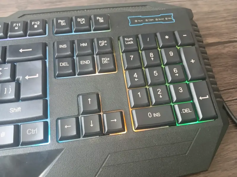 Teclado HP retroiluminado RGB - 3