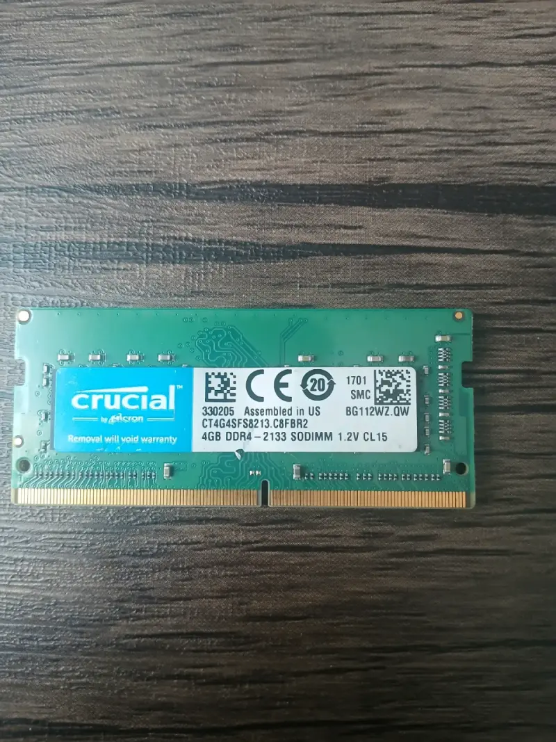 Memoria RAM Crucial 4GB DDR4 2133 SODIMM