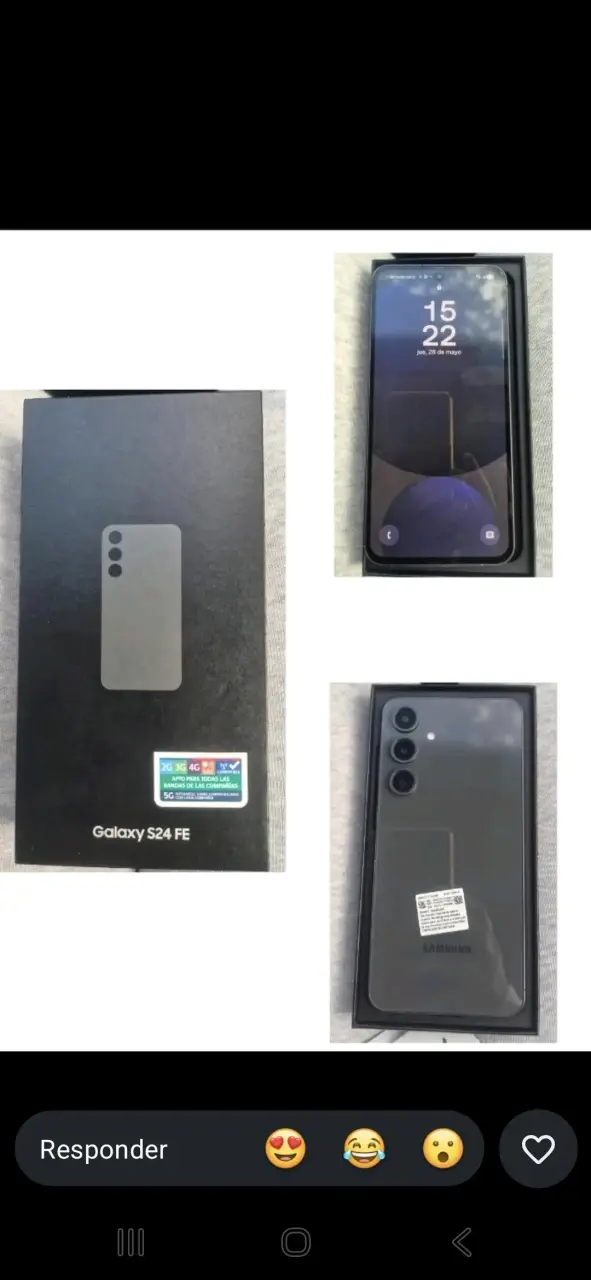 Samsung Galaxy S24 FE nuevo en caja