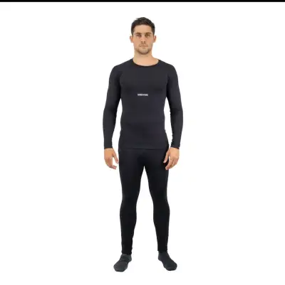Conjunto Térmico Hardwork NUEVO Talla XL/L Negro - miniatura 2