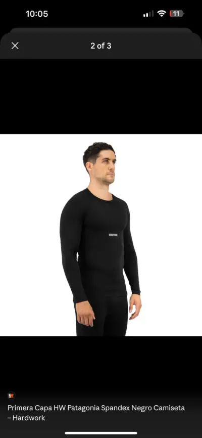 Camiseta Térmica Hardwork Patagonia Spandex - miniatura 2