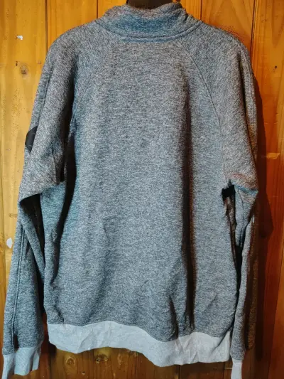Chaqueta polar gris con cierre The North Face - miniatura 2