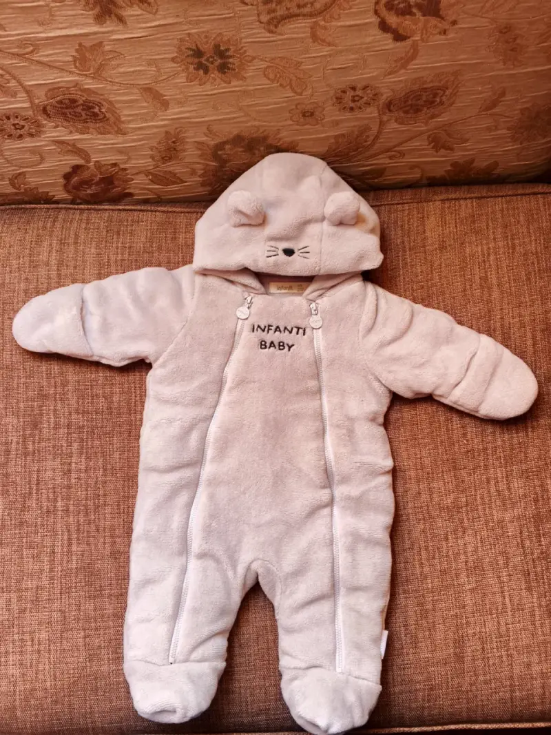 Enterito Infanti unisex gris