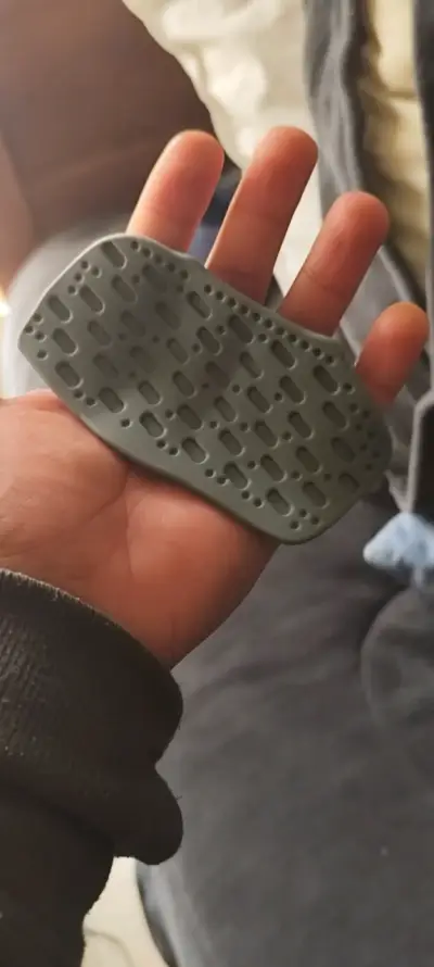 Calleras antideslizante Palm Grip para ejercicio - miniatura 2