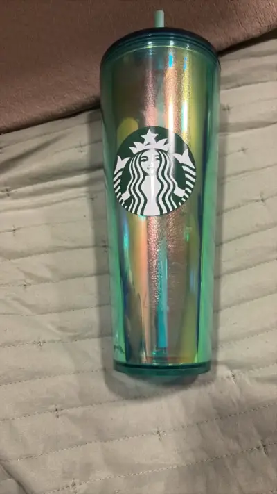 Vaso térmico Starbucks iridiscente 24 oz - miniatura 1