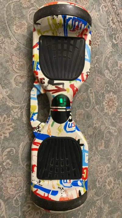 Hoverboard eléctrico diseño graffiti - miniatura 1