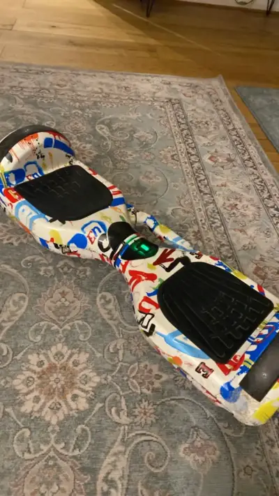 Hoverboard eléctrico diseño graffiti - miniatura 2