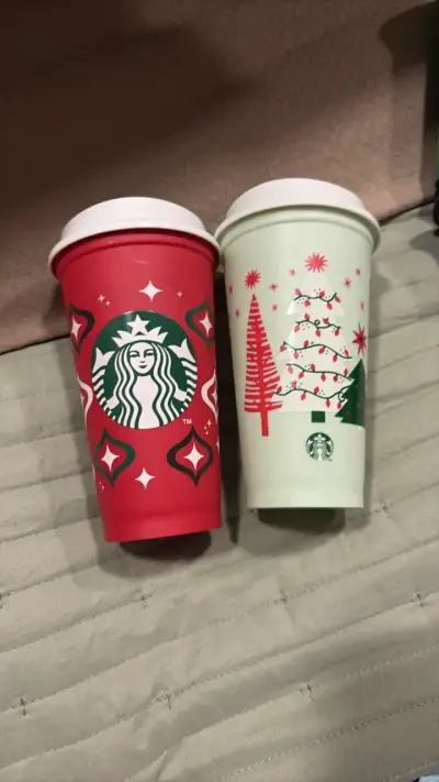 Vasos reutilizables Starbucks colores vibrantes - miniatura 1