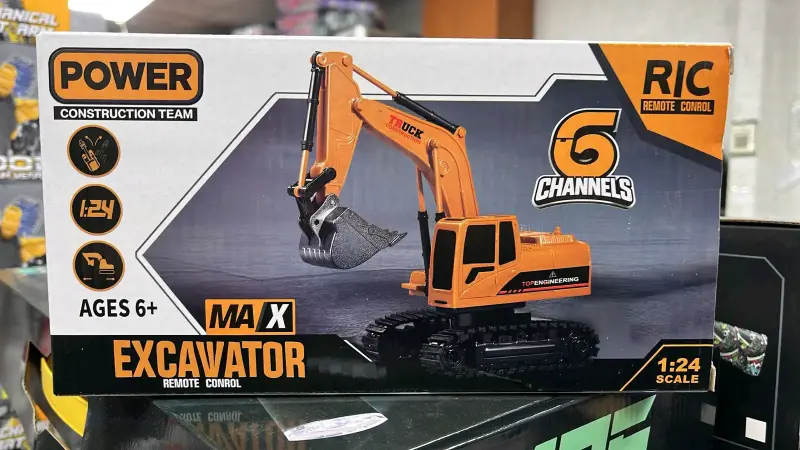 Excavadora a control remoto 1:24 Power