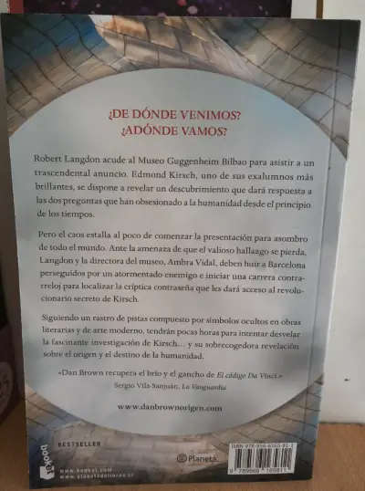 Origen - Dan Brown - miniatura 2