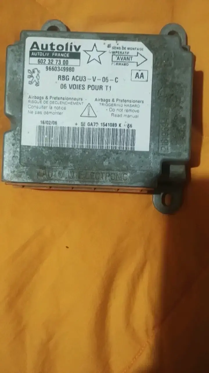 Módulo de control Autoliv para Peugeot - 1