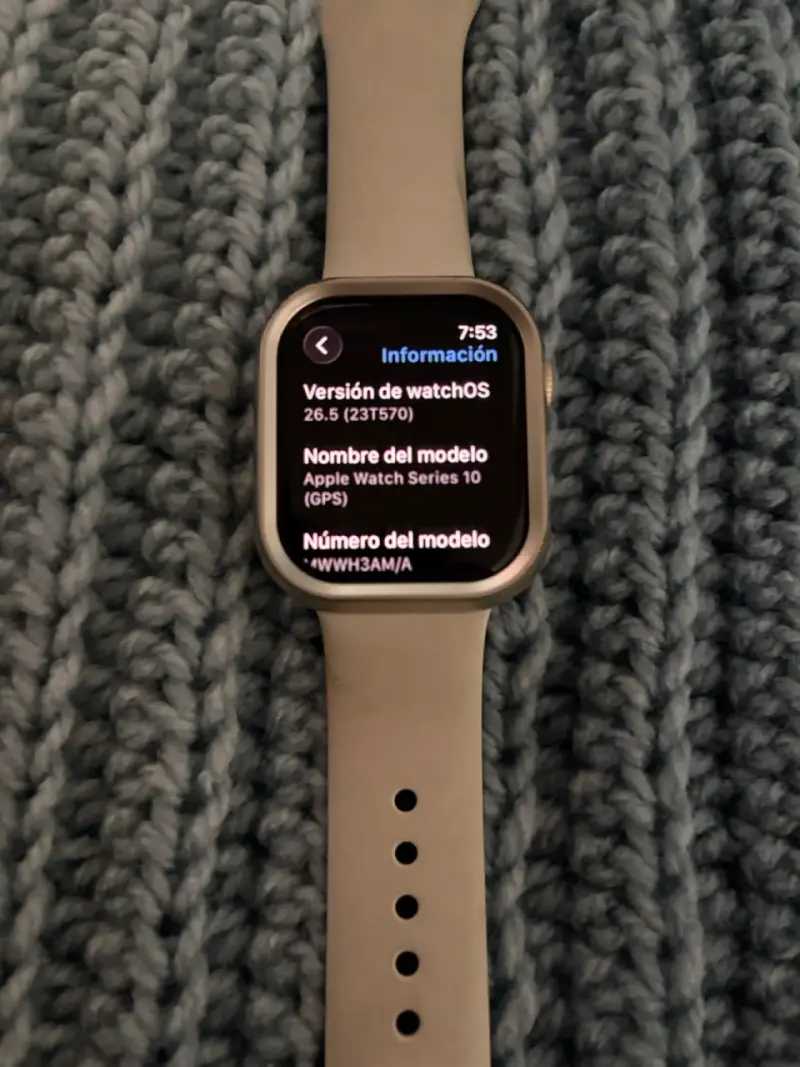 Apple Watch con correas y cargador - 5
