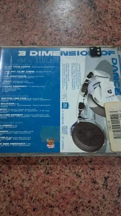 CD Dimension of Dance Club Mix - miniatura 3