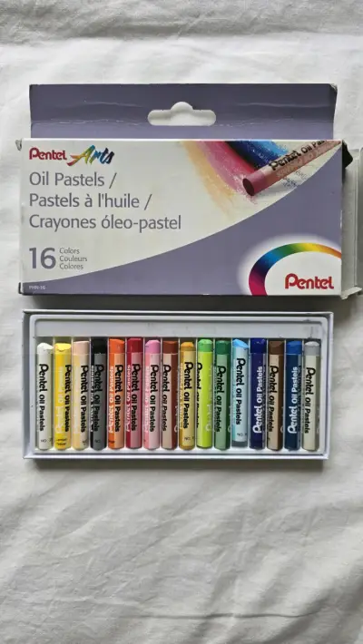 Crayones óleo-pastel Pentel 16 colores - miniatura 1