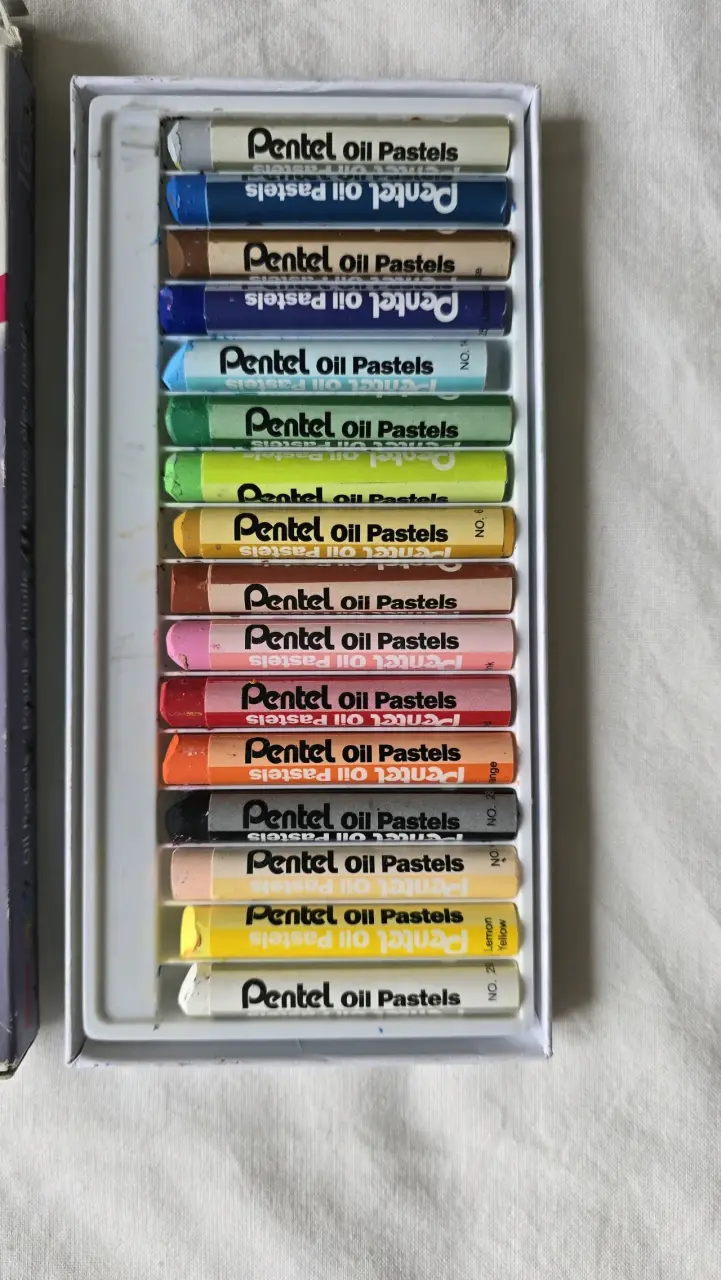 Crayones óleo-pastel Pentel 16 colores - 2