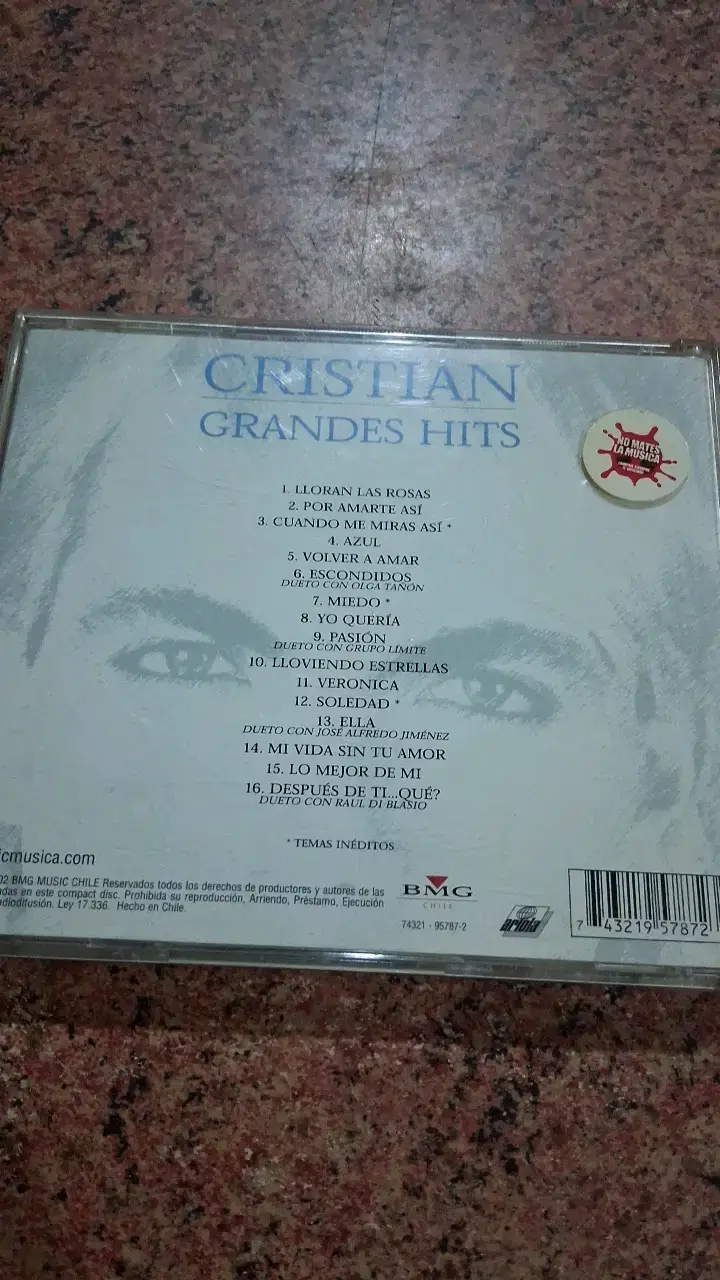 CD Cristian Grandes Hits - 3