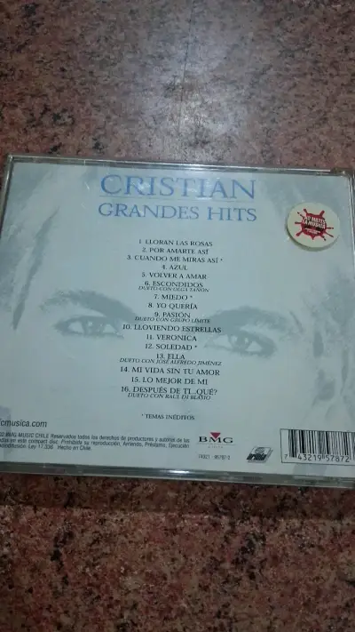 CD Cristian Grandes Hits - miniatura 3