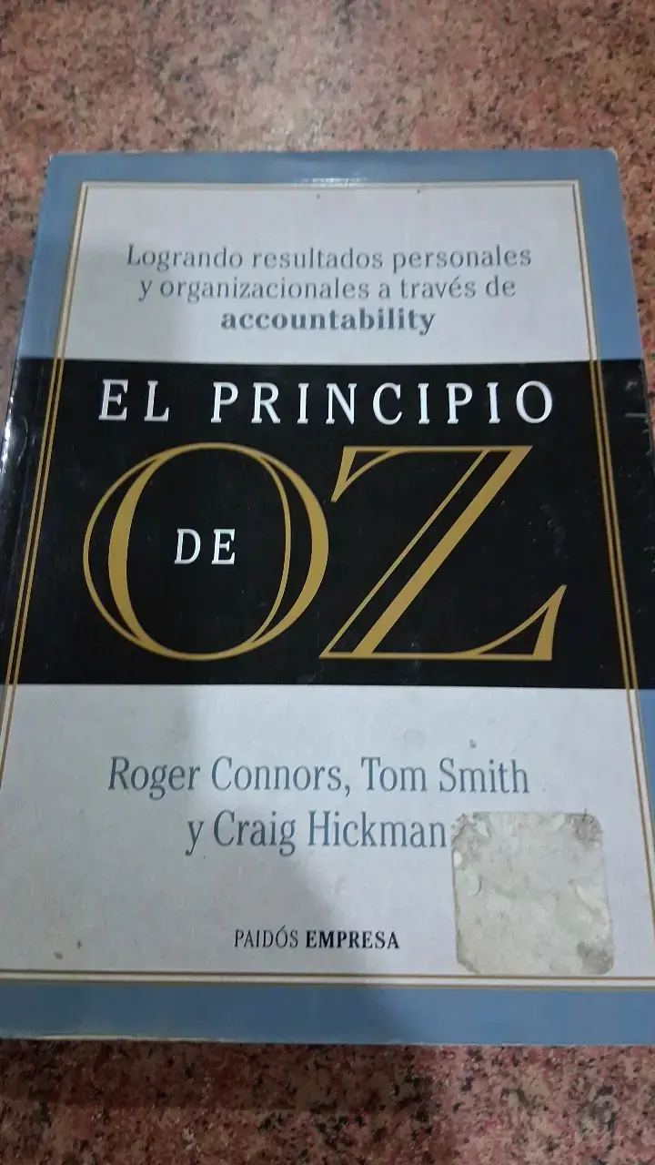 Libro El Principio de Oz de Roger Connors - 1