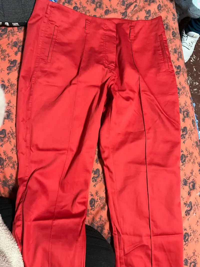 Pantalones de pata de gallo blanco y negro - 4