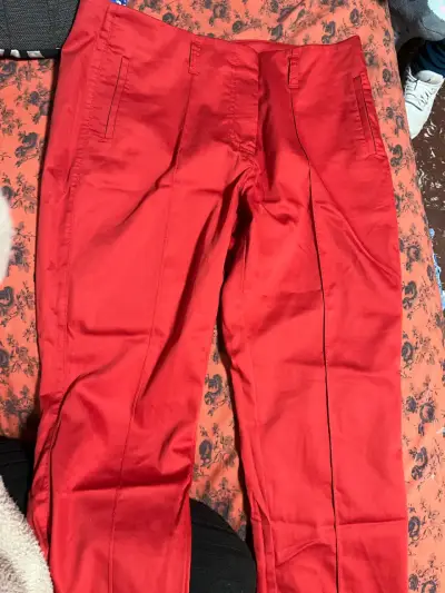 Pantalones de pata de gallo blanco y negro - miniatura 4