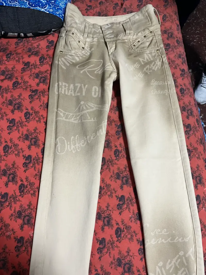 Pantalones de pata de gallo blanco y negro - 5