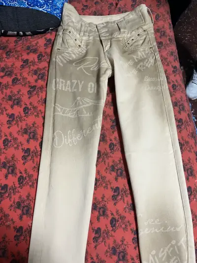 Pantalones de pata de gallo blanco y negro - miniatura 5