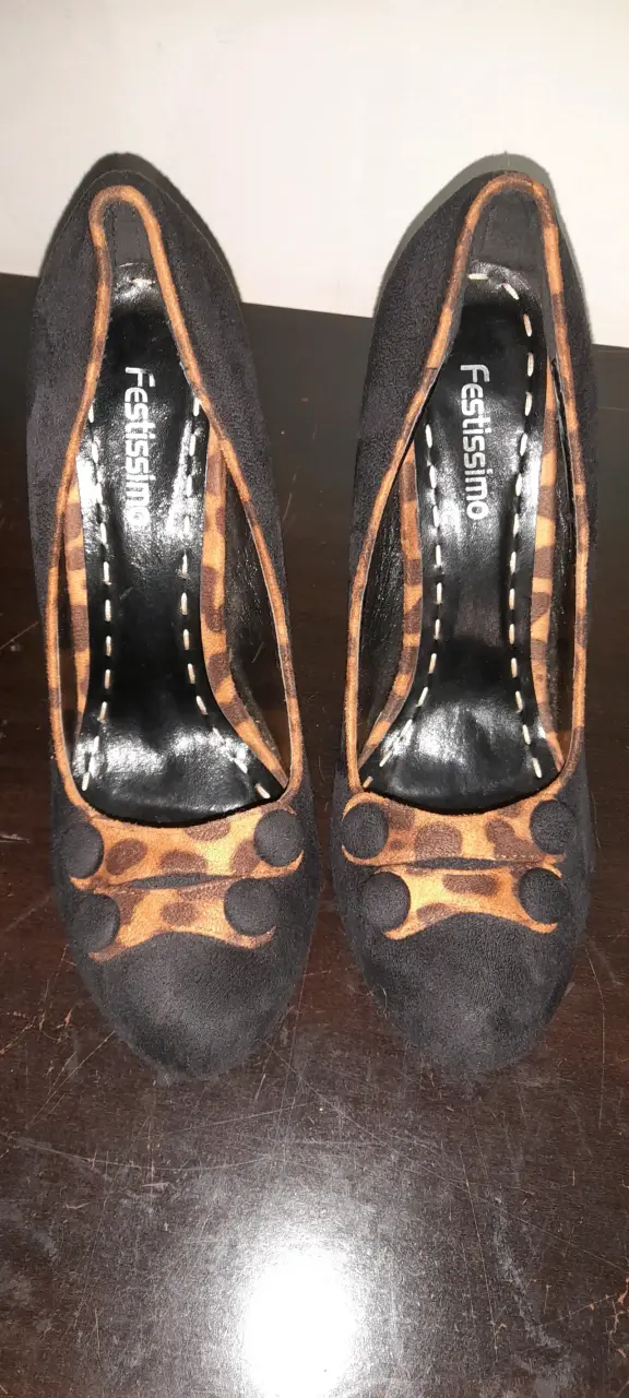 Zapatos de tacón Festissimo con diseño animal print - 2