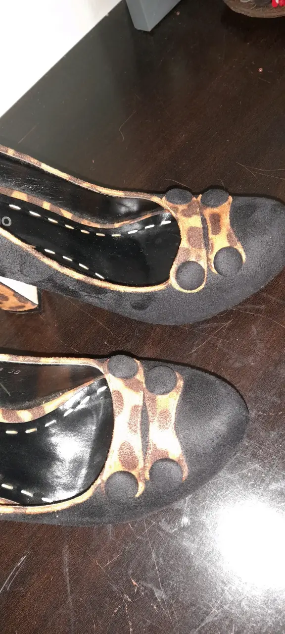 Zapatos de tacón Festissimo con diseño animal print - 4