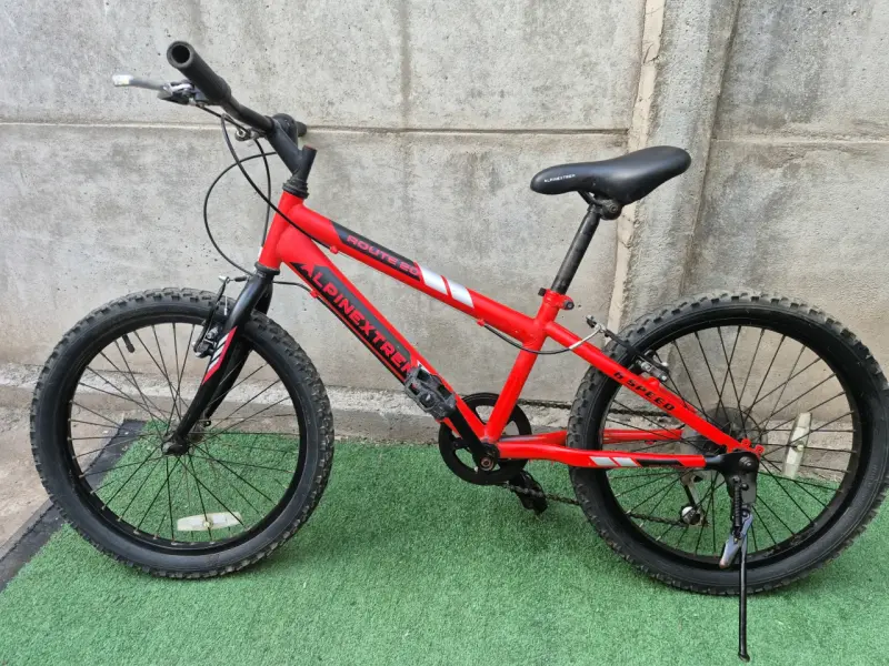 Bicicleta Alpinextrem,aro 20 roja para niños - 1