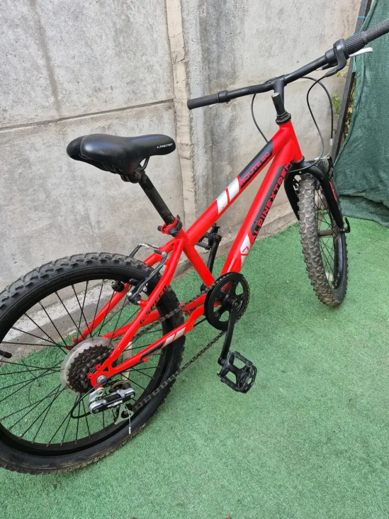 Bicicleta Alpinextrem,aro 20 roja para niños - 2