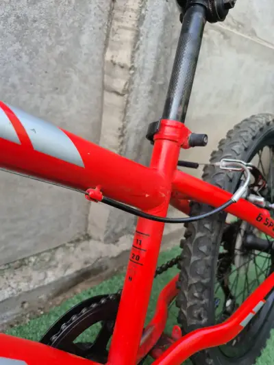 Bicicleta Alpinextrem,aro 20 roja para niños - miniatura 3