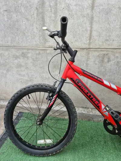 Bicicleta Alpinextrem,aro 20 roja para niños - miniatura 4