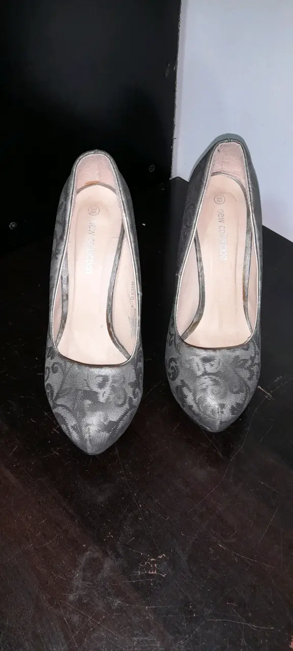 Zapatos New Collection gris floral - 4