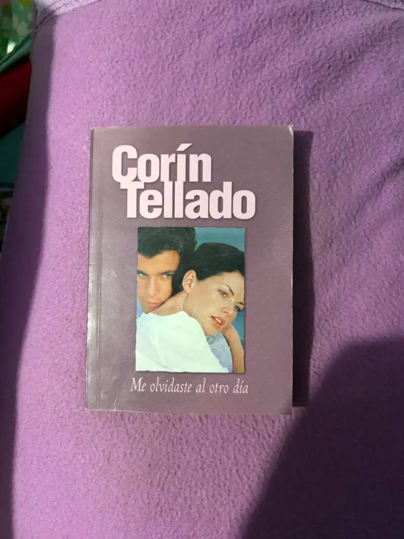 Libro Corín Tellado 'Me olvidaste al otro día'
