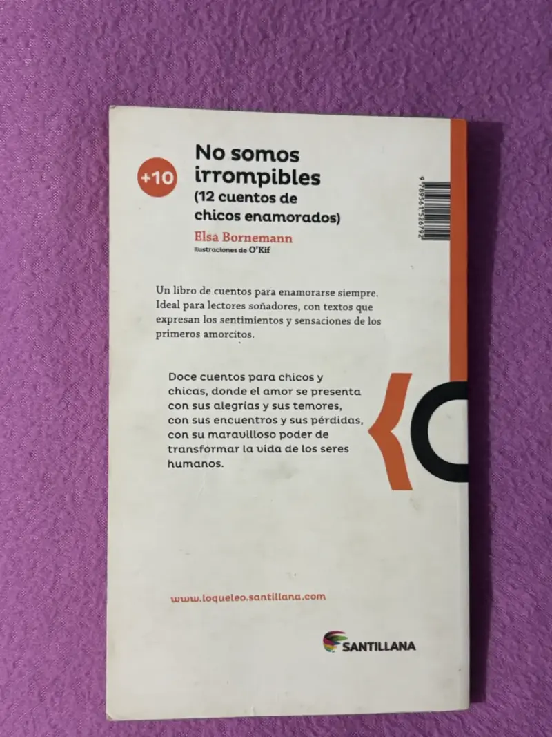 Libro 'No somos irrompibles' de Elsa Bornemann - 2